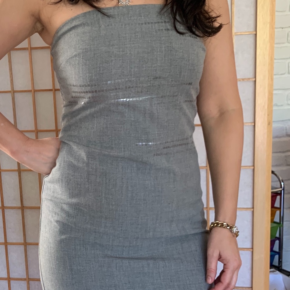 Strapless Cynthia Steffe dress